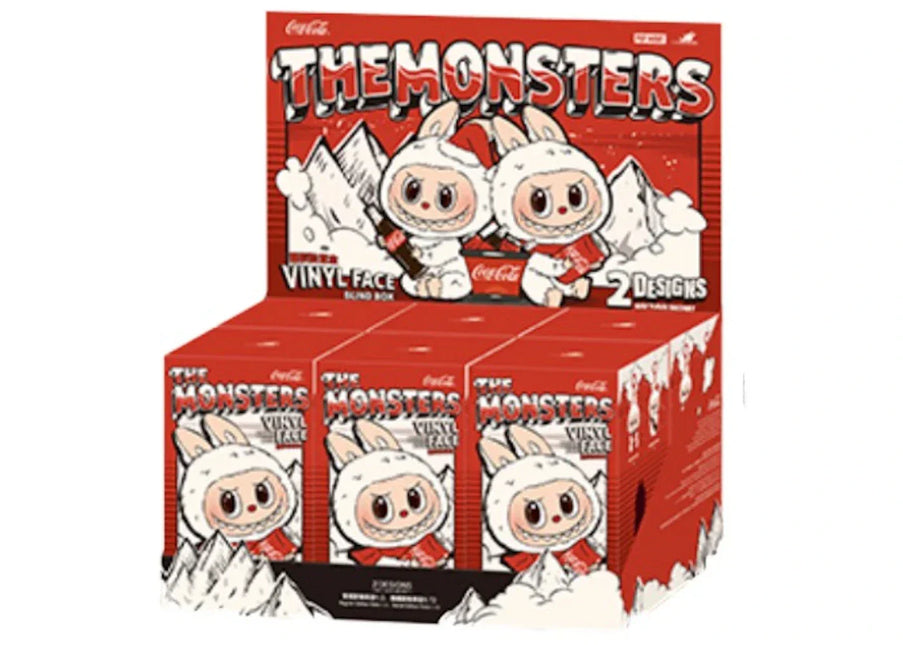 Pop Mart Labubu The Monsters Coca Cola Series Vinyl Face Sealed Case (6 Blind Box) - Exclufy