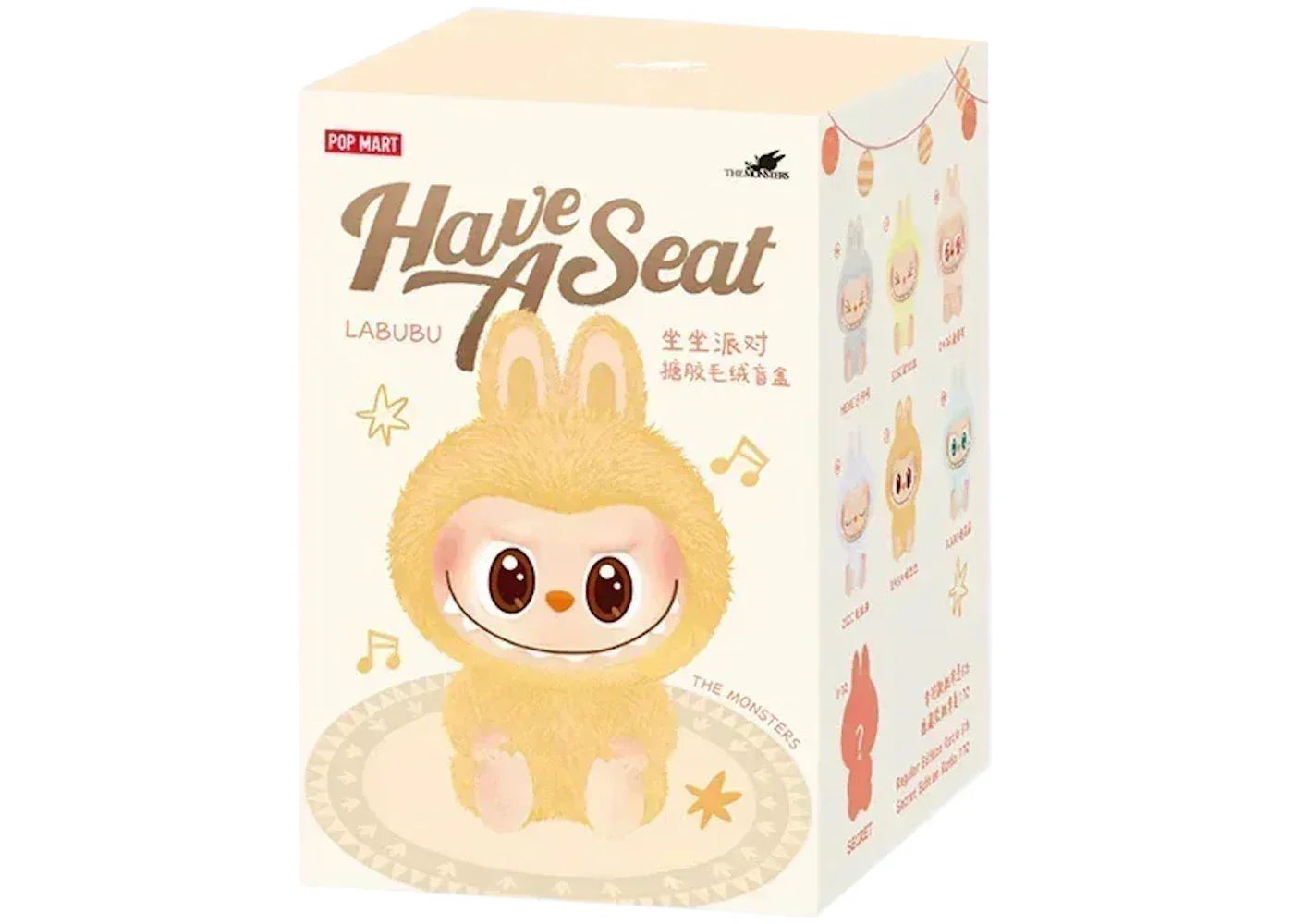 Pop Mart Labubu The Monsters Have a Seat Vinyl Plush Blind Box - Exclufy