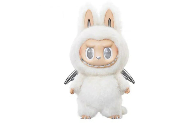 Pop Mart The Monsters Labubu Zimomo Angel in Clouds Figure (No Tote) - Exclufy