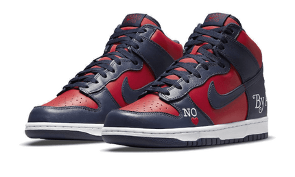 Nike SB Dunk High Supreme By Any Means Navy - Exclufy