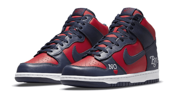 Nike SB Dunk High Supreme By Any Means Navy - Exclufy