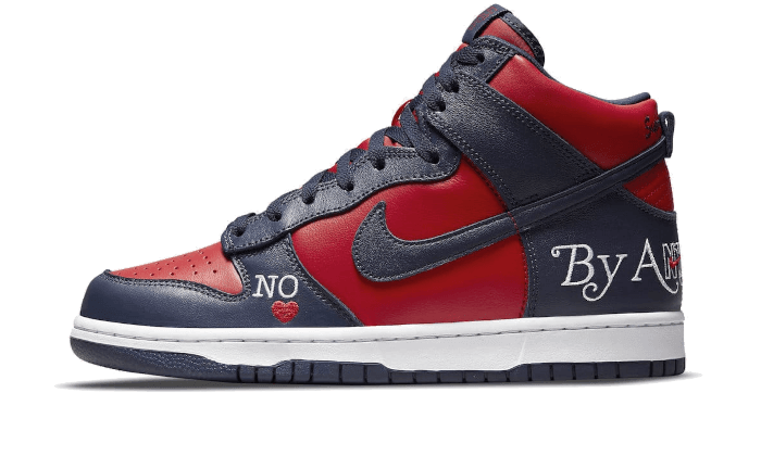 Nike SB Dunk High Supreme By Any Means Navy - Exclufy