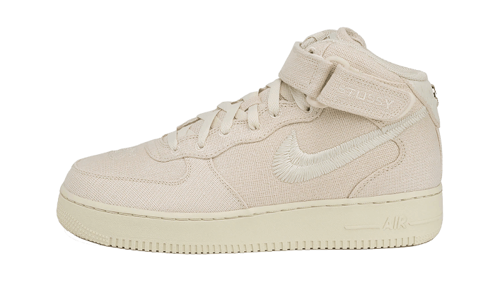 Nike Air Force 1 Mid Stussy Fossil - Exclufy