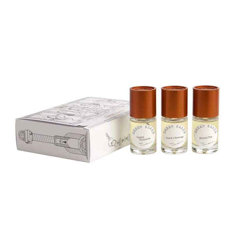 Sarah Baker The Peach Trilogy 3x30ml