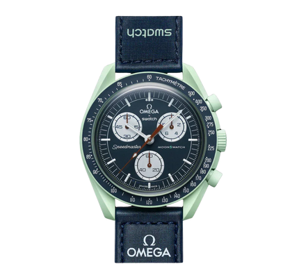 Swatch x Omega Bioceramic Moonswatch Mission to Earth - Exclufy