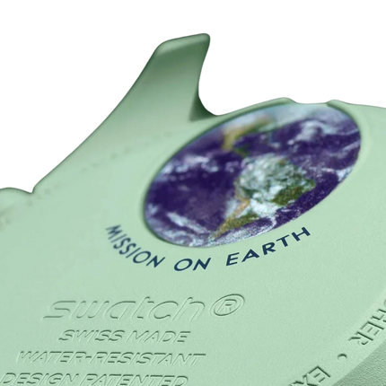 Swatch x Omega Bioceramic Moonswatch Mission to Earth - Exclufy