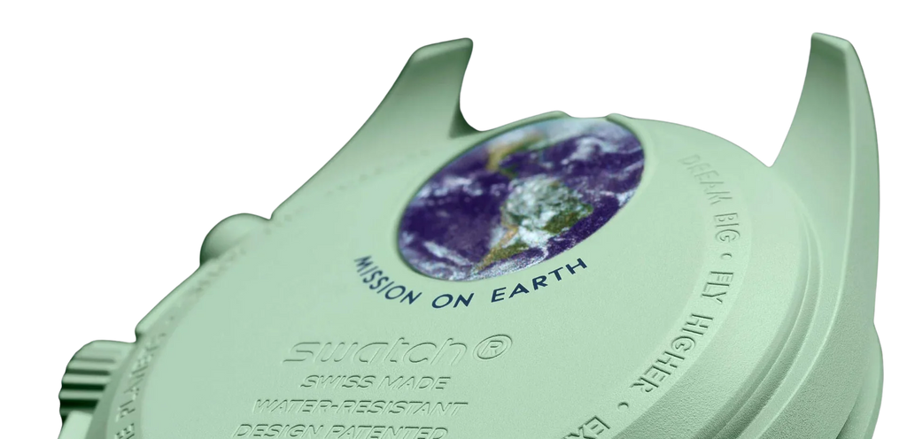 Swatch x Omega Bioceramic Moonswatch Mission to Earth - Exclufy