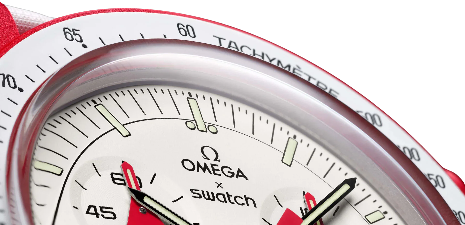 Swatch x Omega Bioceramic Moonswatch Mission to Mars - Exclufy