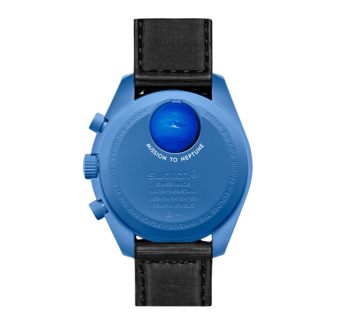 Swatch x Omega Bioceramic Moonswatch Mission to Neptune