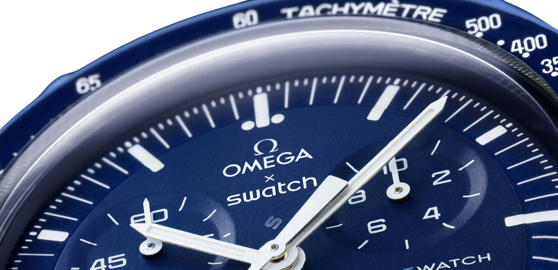 Swatch x Omega Bioceramic Moonswatch Mission to Neptune - Exclufy