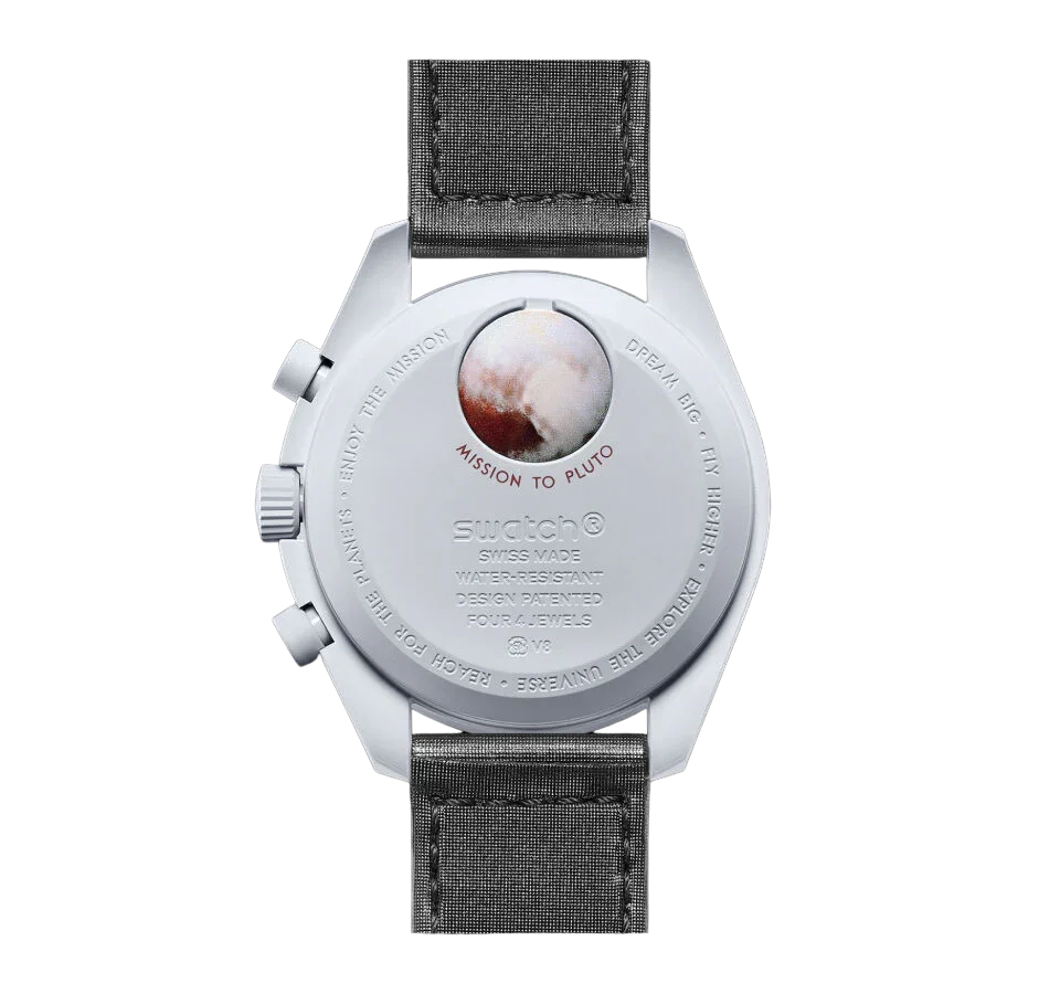 Swatch x Omega Bioceramic Moonswatch Mission to Pluto - Exclufy