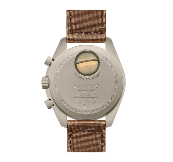 Swatch x Omega Bioceramic Moonswatch Mission to Saturn