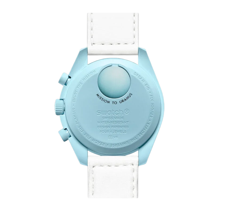 Swatch x Omega Bioceramic Moonswatch Mission to Uranus - Exclufy