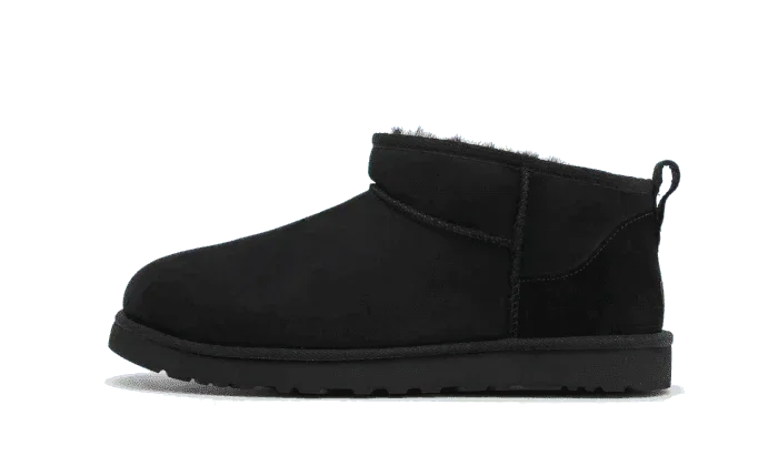 UGG Classic Ultra Mini Boot Black - Exclufy