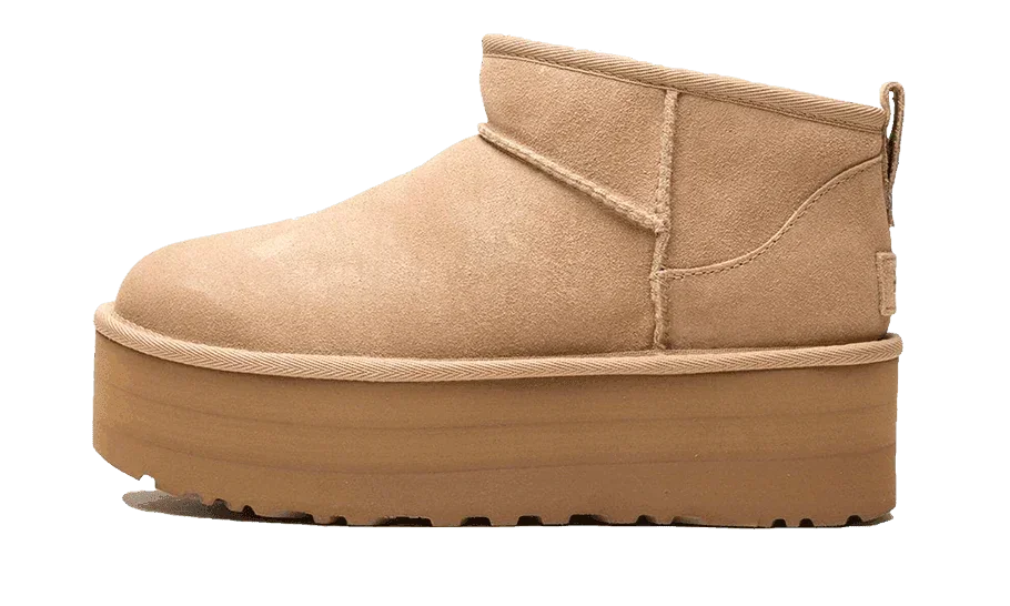 UGG Classic Ultra Mini Platform Boot Sand - Exclufy