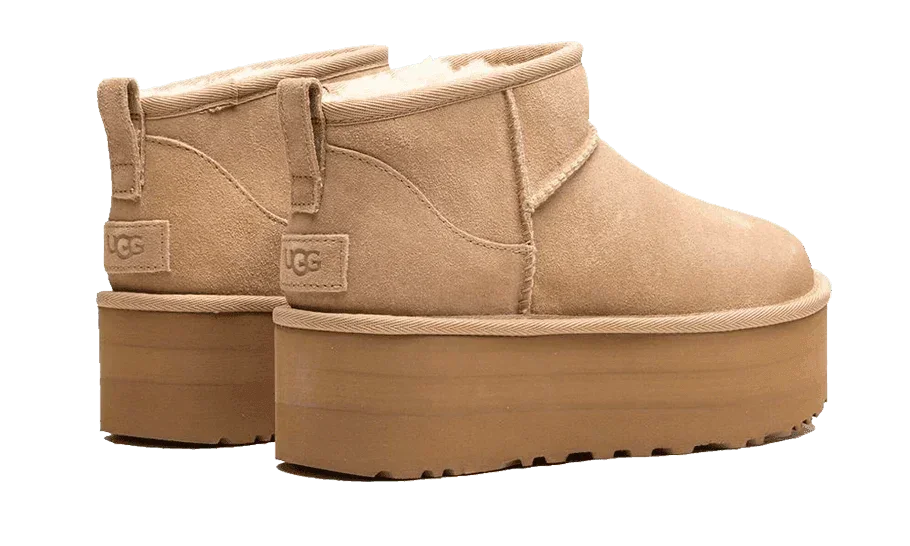 UGG Classic Ultra Mini Platform Boot Sand - Exclufy
