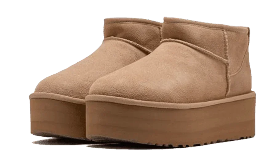 UGG Classic Ultra Mini Platform Boot Sand - Exclufy