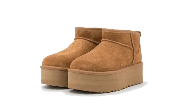 UGG Classic Ultra Mini Platform Chestnut - Exclufy