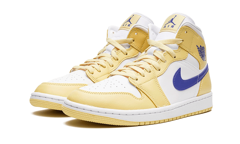 Air Jordan 1 Mid Lemon Wash Lapis - Exclufy