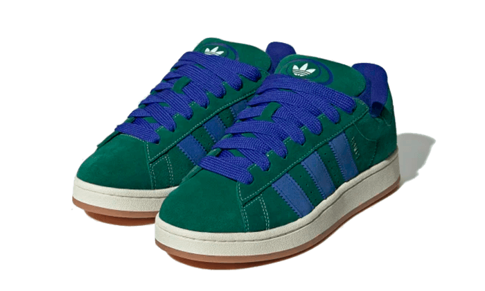 Adidas Campus 00s Dark Green Semi Lucid Blue - Exclufy