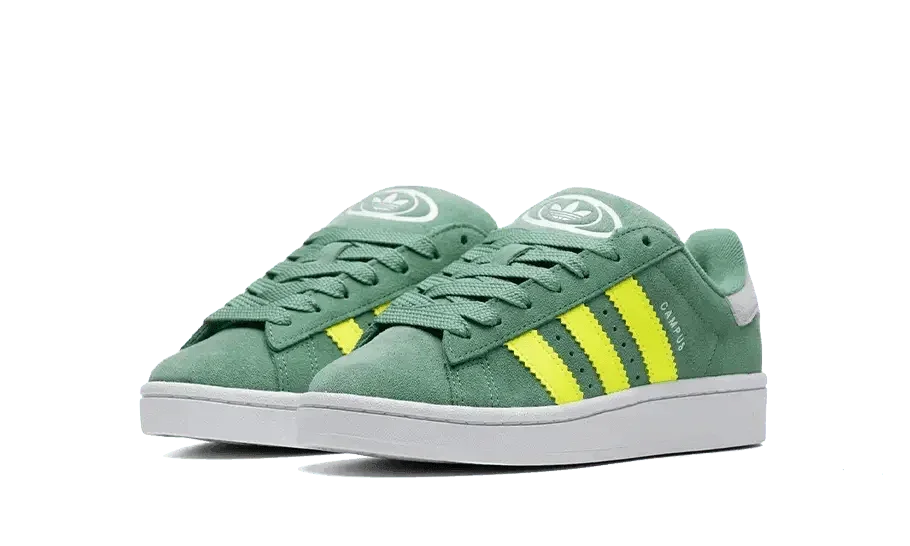 Adidas Campus 00s Preloved Green Solar Yellow - Exclufy