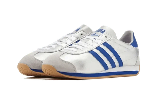 Adidas Country OG Matte Silver Bright Blue - Exclufy