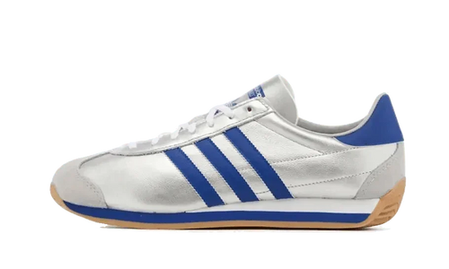 Adidas Country OG Matte Silver Bright Blue - Exclufy