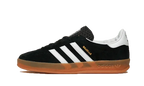 Adidas Gazelle Indoor Black White Gum - Exclufy