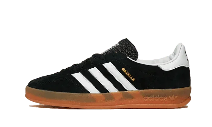 Adidas Gazelle Indoor Black White Gum - Exclufy