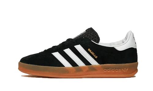 Adidas Gazelle Indoor Black White Gum - Exclufy