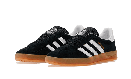 Adidas Gazelle Indoor Black White Gum