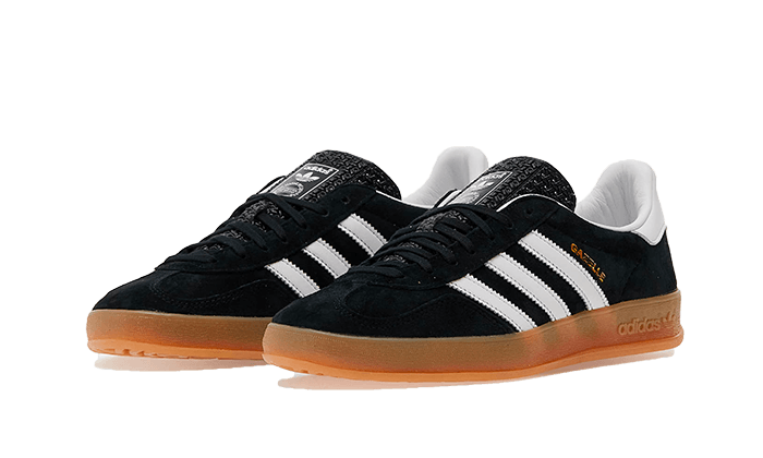 Adidas Gazelle Indoor Black White Gum