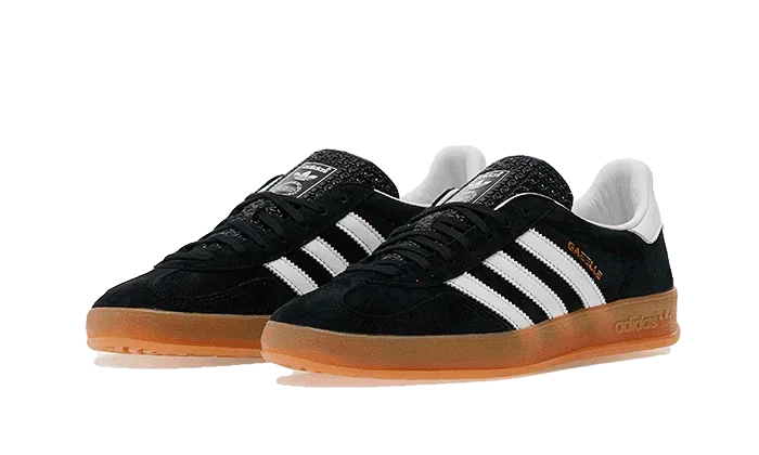 Adidas Gazelle Indoor Black White Gum - Exclufy