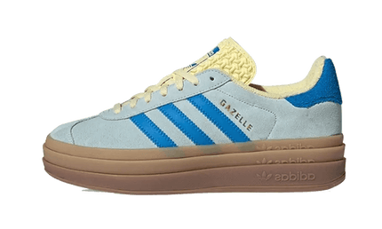 Adidas Gazelle Bold Almost Blue Yellow - Exclufy