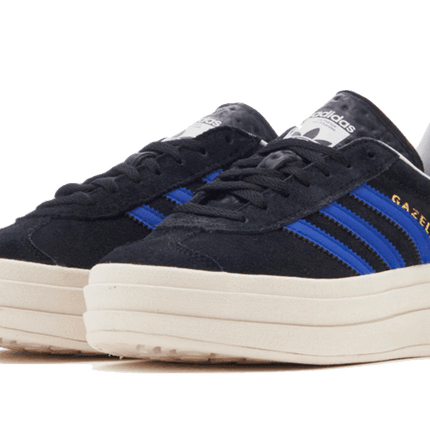 Adidas Gazelle Bold Core Black Lucid Blue - Exclufy