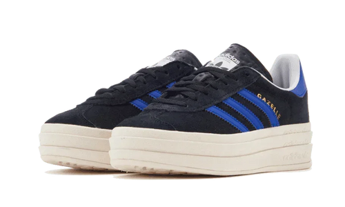 Adidas Gazelle Bold Core Black Lucid Blue - Exclufy