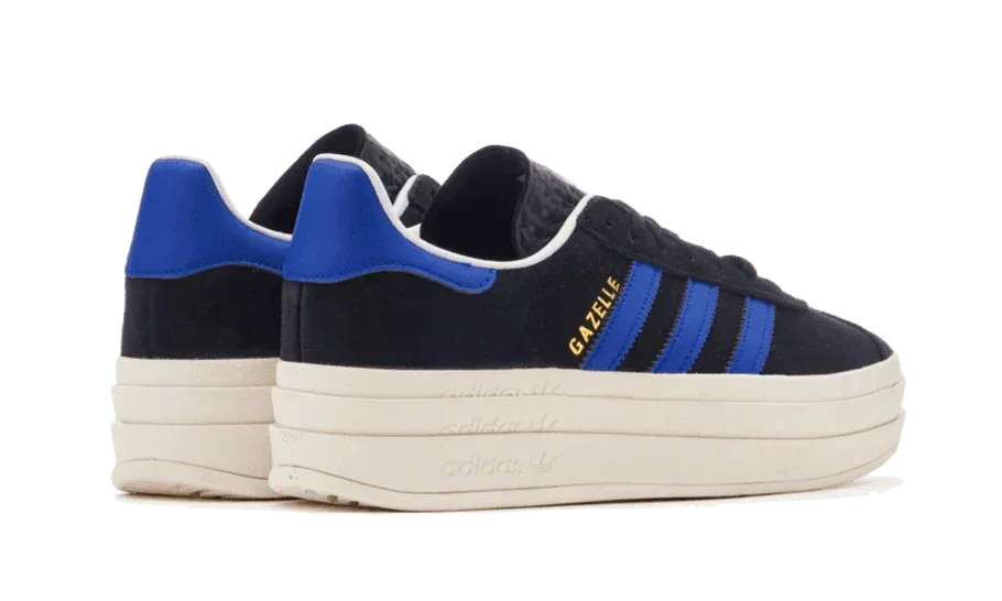 Adidas Gazelle Bold Core Black Lucid Blue - Exclufy