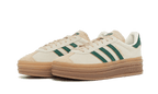 Adidas Gazelle Bold Magic Beige Collegiate Green - Exclufy