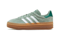 Adidas Gazelle Bold Silver Green - Exclufy