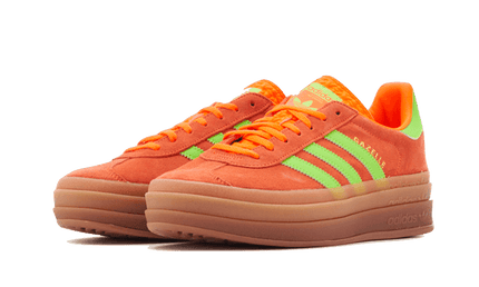 Adidas Gazelle Bold Solar Orange Solar Green - Exclufy