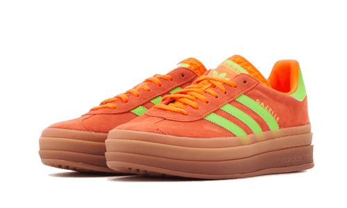 Adidas Gazelle Bold Solar Orange Solar Green - Exclufy