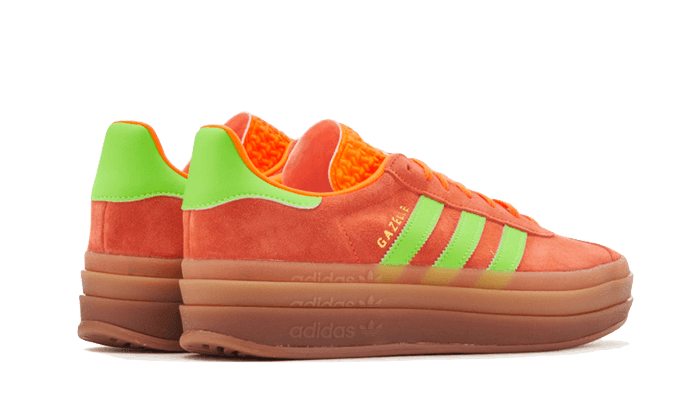 Adidas Gazelle Bold Solar Orange Solar Green - Exclufy