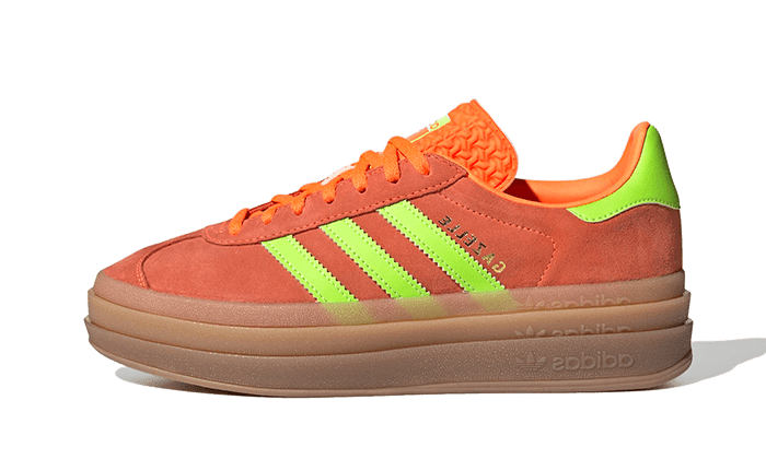 Adidas Gazelle Bold Solar Orange Solar Green - Exclufy