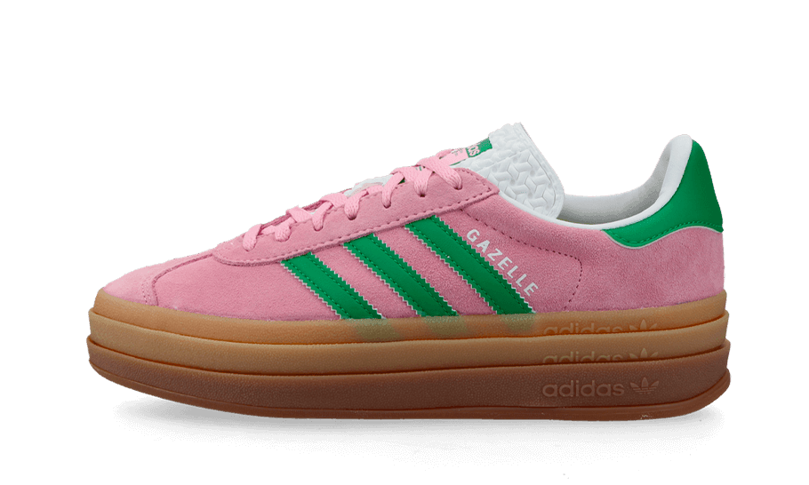 Adidas Gazelle Bold True Pink Green Cloud White - Exclufy