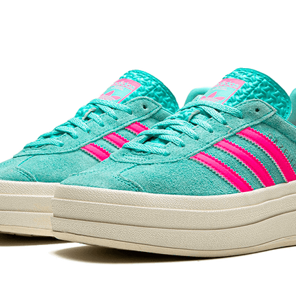 Adidas Gazelle Bold Flash Aqua Lucid Pink