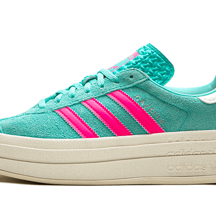 Adidas Gazelle Bold Flash Aqua Lucid Pink