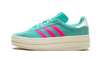 Adidas Gazelle Bold Flash Aqua Lucid Pink - Exclufy