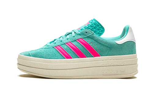 Adidas Gazelle Bold Flash Aqua Lucid Pink - Exclufy