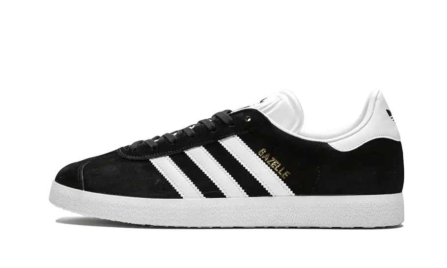 Adidas Gazelle Core Black Cloud White Gold - Exclufy