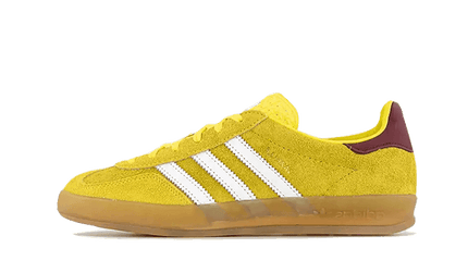 Adidas Gazelle Indoor Bright Yellow Burgundy - Exclufy